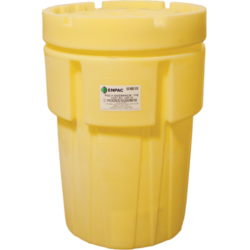 Baril de r&eacute;cup&eacute;ration Poly-Overpack 110 , 103 gal. US, Stationnaire NRZ Safety Inc.