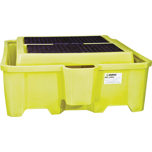 GRV 2000i sans drain, Capacit&eacute; de d&eacute;versement 385 gal. US, 73" x 80,5" x 29,5" NRZ Safety Inc.