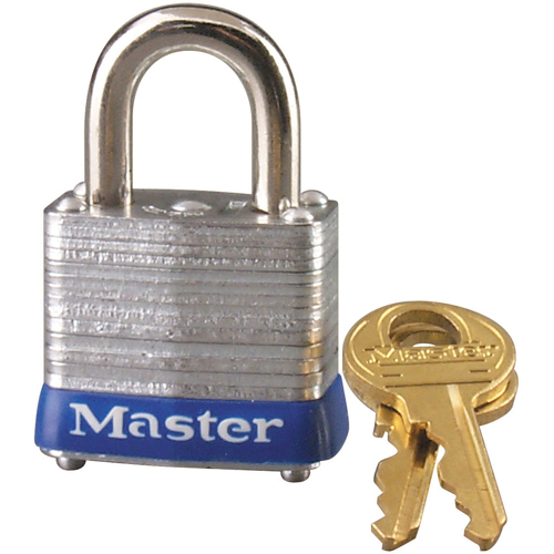 Pin Tumbler Padlock, Keyed Alike, Laminated Steel, 1-1/8" Width NRZ Safety Inc.
