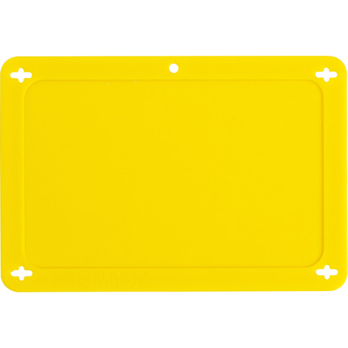 Blank Valve Tag, Plastic, 4-3/4" W x 3-1/4" H NRZ Safety Inc.