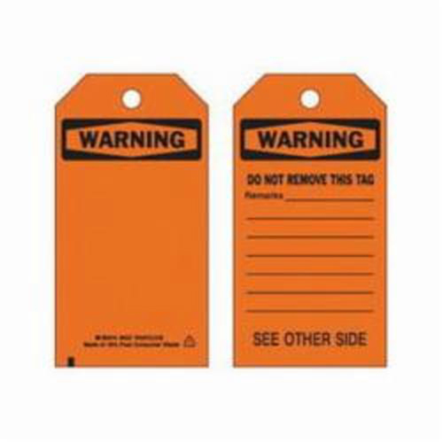 &eacute;tiquettes de s&eacute;curit&eacute; auto-plastifiantes, Polyester, 3" la x 5-3/4" h, Anglais NRZ Safety Inc.
