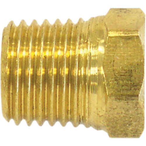 Bouchon de tuyau (t&ecirc;te hexagonale), 1/2" dia., Laiton NRZ Safety Inc.