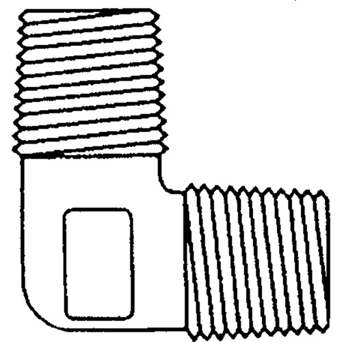 Raccord coude m&acirc;le 90 NRZ Safety Inc.