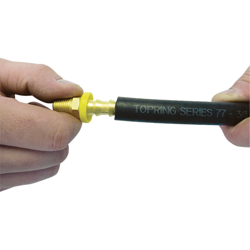 Topflex Lock-On Air Hoses - Replacement Reusable Fittings NRZ Safety Inc.