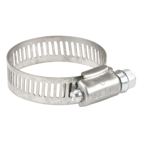 HOSE CLAMP SS & ZINC PLATED REUSABLE 3/4"-1 3/4", Min Dia. 3/4" NRZ Safety Inc.