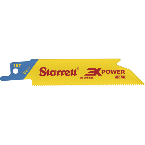 Lames droites pour scies alternatives Fastcut, Bim&eacute;tal, 18 Dents par pouce, 4" lo x 3/4" la NRZ Safety Inc.