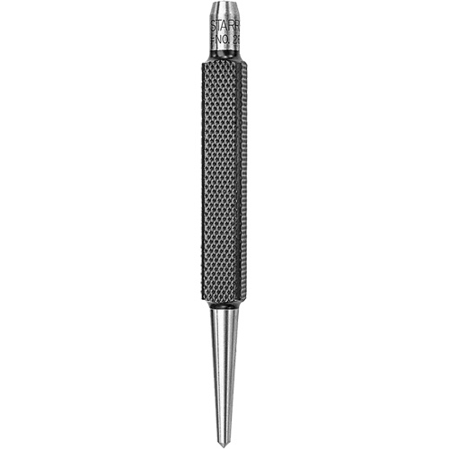 Pointeau &agrave; centrer &agrave; tige carr&eacute;e, 1/8" dia., 3/8" &eacute;paisseur de la lame, 4" lo. NRZ Safety Inc.