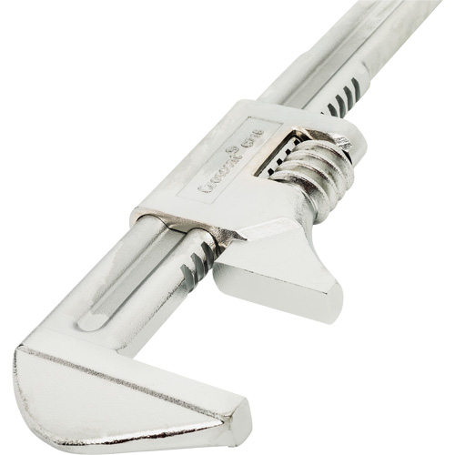 Automotive Wrench, 15" L, 19.3 mm Max Width, Chrome NRZ Safety Inc.