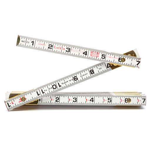 Red End&reg; Engineer's Scale Rule, 6' L, Wood, 1/16" Graduations NRZ Safety Inc.