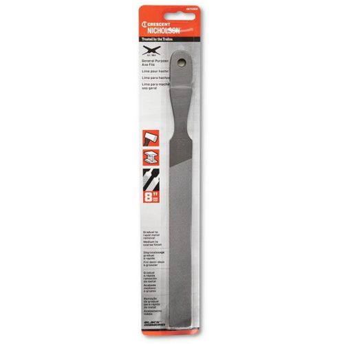 Sharpening File, Flat, 8", Single/Double NRZ Safety Inc.