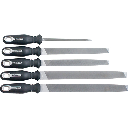 Jeux de 5 limes ergonomiques, 5 pi&egrave;ces NRZ Safety Inc.