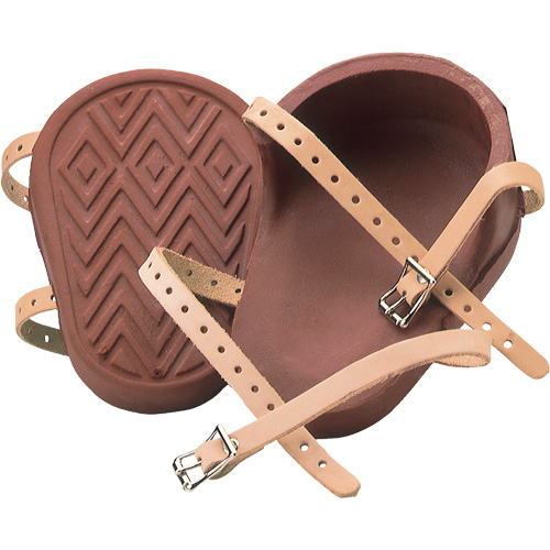 Professional Heavy-Duty Knee Pad, Buckle Style, Rubber Caps, Rubber Pads NRZ Safety Inc.