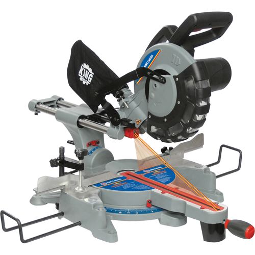 10" Sliding Compound Mitre Saws With Laser, 10", 15 A, 120 V NRZ Safety Inc.
