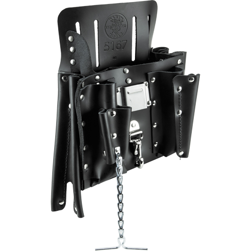 Porte-outils, Porte-outil multiple, Cuir, 11 Poches NRZ Safety Inc.