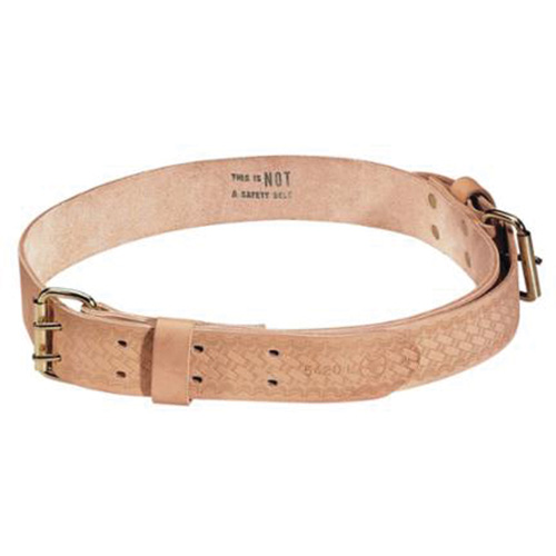 Ceinture pour fil d'attache robuste de monteur de charpentes m&eacute;talliques, Cuir, Havane NRZ Safety Inc.