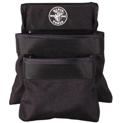 Pochette utilitaire &agrave; 2 poches s&eacute;rie PowerLine, 1000 Denier Cordura&reg;, Noir NRZ Safety Inc.