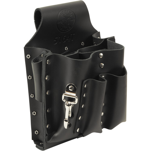 Porte-outils, Porte-outil multiple, Cuir, 8 Poches NRZ Safety Inc.