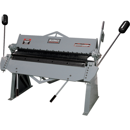 Floor Model Box & Pan Brakes, 24" W x 65" L x 48" H NRZ Safety Inc.