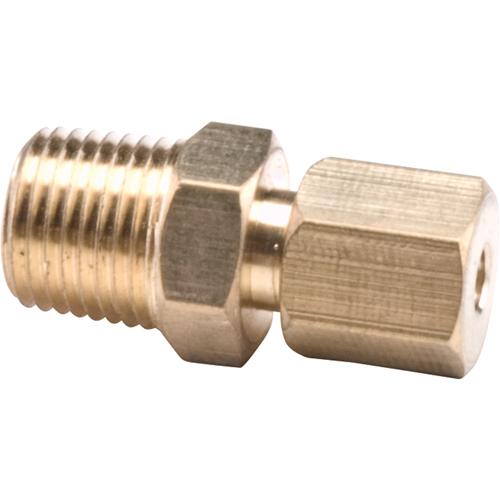 Compression Connector-tube To Male Pipe, 5/8" x 3/4" NRZ Safety Inc.