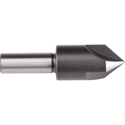Straight Shank Countersink, 3/8", High Speed Steel, 60° Angle, 3 Flutes NRZ Safety Inc.