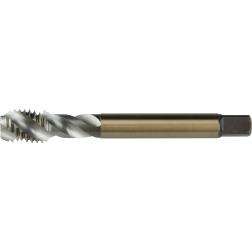 45° Spiral Flute Tap, High Speed Cobalt, M6x1 Thread, 66 mm L NRZ Safety Inc.