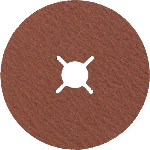 Disque en fibre, C&eacute;ramique, 80, 4-1/2" Dia x 7/8" Arbre NRZ Safety Inc.