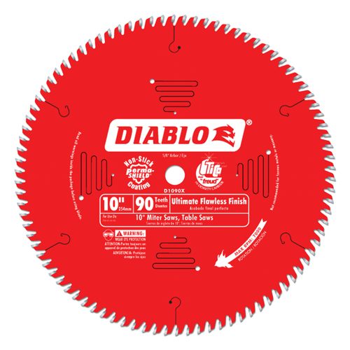 Circular Saw Blade, 10", 90 Teeth, Wood Use NRZ Safety Inc.