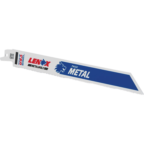Metal Cutting Reciprocating Saw Blades, Bi-Metal, 14 TPI, 9" L x 3/4" W NRZ Safety Inc.