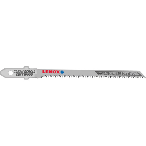 Clean-Cutting Jigsaw Blades, Bi-Metal, T-Shank, 3-1/2" L, 20 TPI NRZ Safety Inc.