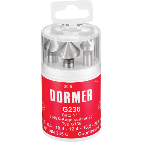 90° Countersink Set, 6 Pieces NRZ Safety Inc.