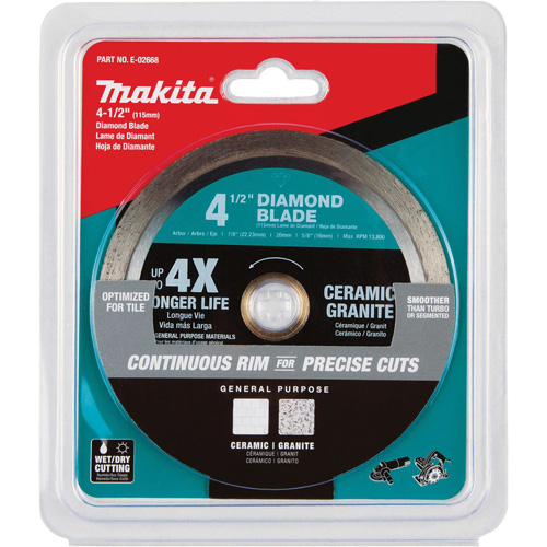 Lame diamant &agrave; bordure continue NRZ Safety Inc.