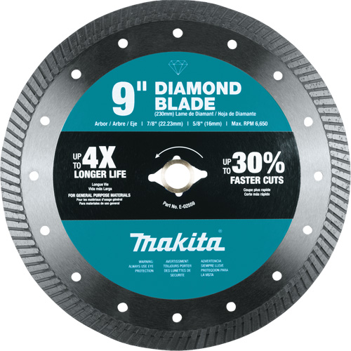 Lame diamant turbo NRZ Safety Inc.