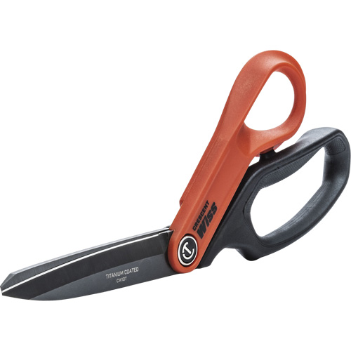 Cisaille pour ouvrier professionnel, 10", Poign&eacute;e Anneaux NRZ Safety Inc.