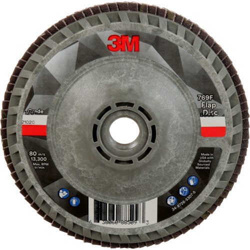 769F Quick Change Flap Disc, 4-1/2" x 5/8"-11, Type 27, 120+ Grit, Ceramic NRZ Safety Inc.