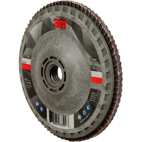 769F Quick Change Flap Disc, 4-1/2" x 5/8"-11, Type 27, 120+ Grit, Ceramic NRZ Safety Inc.