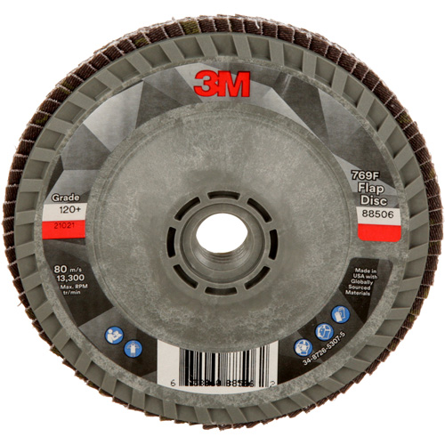 769F Quick Change Flap Disc, 4-1/2" x 5/8"-11, Type 29, 120+ Grit, Ceramic NRZ Safety Inc.