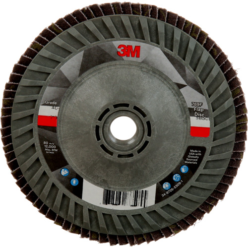 769F Quick Change Flap Disc, 5" x 5/8"-11, Type 27, 40+ Grit, Ceramic NRZ Safety Inc.