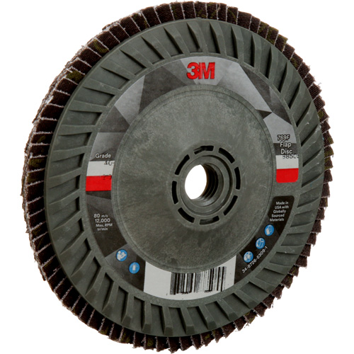 769F Quick Change Flap Disc, 5" x 5/8"-11, Type 27, 40+ Grit, Ceramic NRZ Safety Inc.