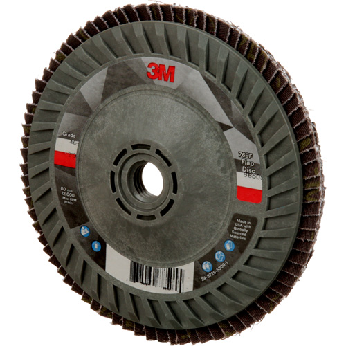 769F Quick Change Flap Disc, 5" x 5/8"-11, Type 27, 40+ Grit, Ceramic NRZ Safety Inc.