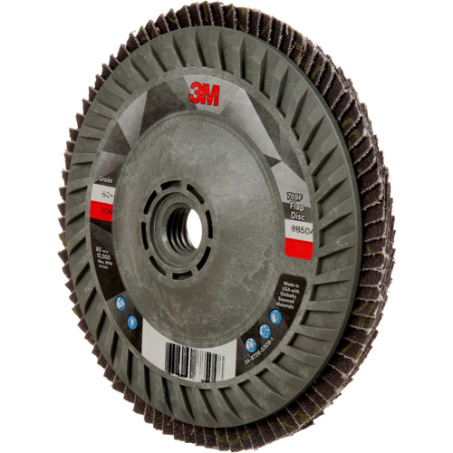 769F Quick Change Flap Disc, 5" x 5/8"-11, Type 27, 60+ Grit, Ceramic NRZ Safety Inc.