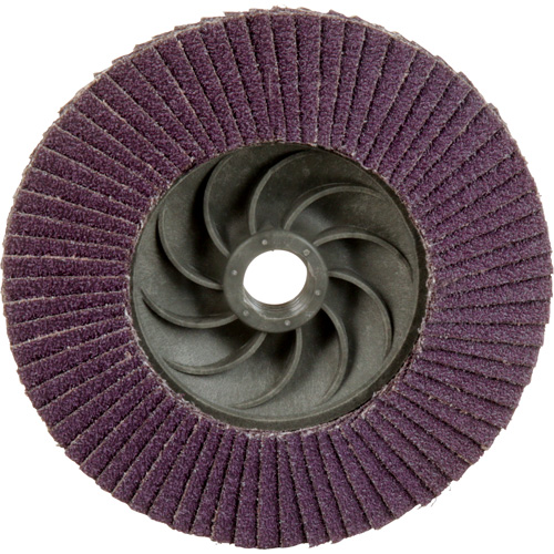 Disque &agrave; lamelles &agrave; changement rapide 769F, 4-1/2" x 5/8"-11, Type 29, Grain 60+, C&eacute;ramique NRZ Safety Inc.