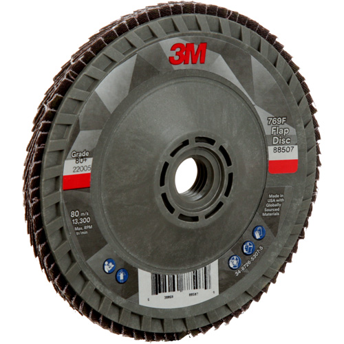 769F Quick Change Flap Disc, 4-1/2" x 5/8"-11, Type 29, 80+ Grit, Ceramic NRZ Safety Inc.