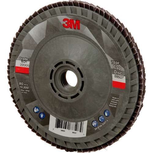 769F Quick Change Flap Disc, 4-1/2" x 5/8"-11, Type 29, 80+ Grit, Ceramic NRZ Safety Inc.