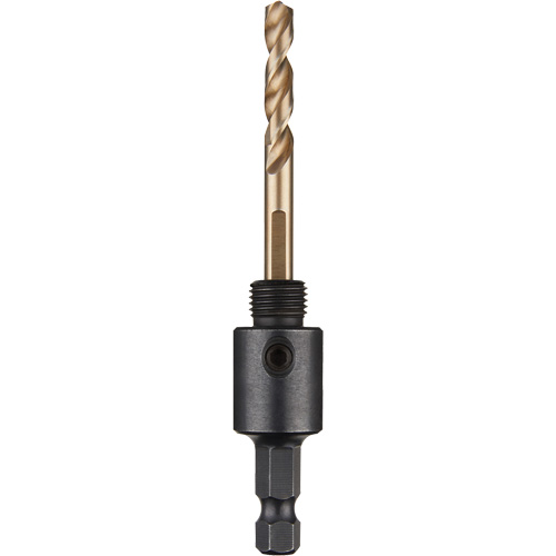 Hole Dozer Hole Saw Small Arbor with Cobalt Pilot Bit, 0" - 1-3/16", 1/4" Shank NRZ Safety Inc.