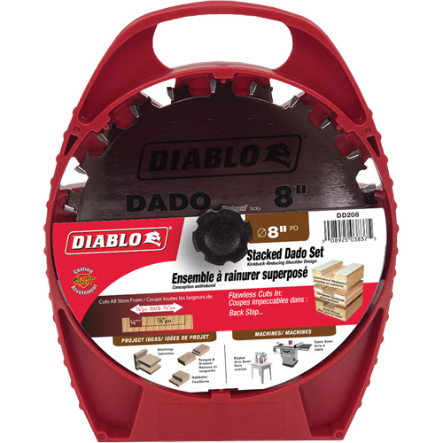 Carbide Stacked Dado Saw Blade Set NRZ Safety Inc.