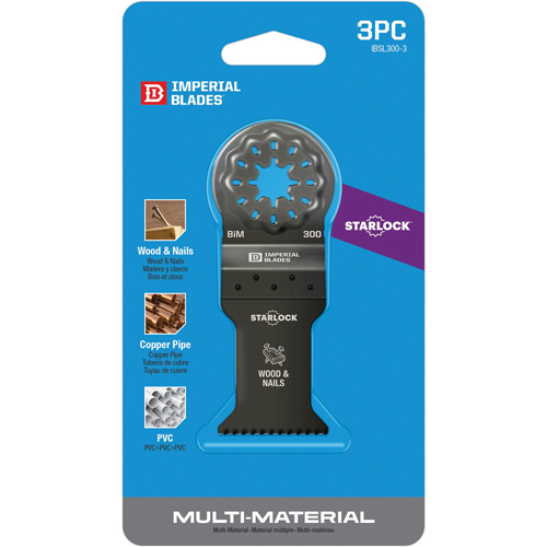 Starlock 1-3/8" Standard Wood & Nails Blades NRZ Safety Inc.