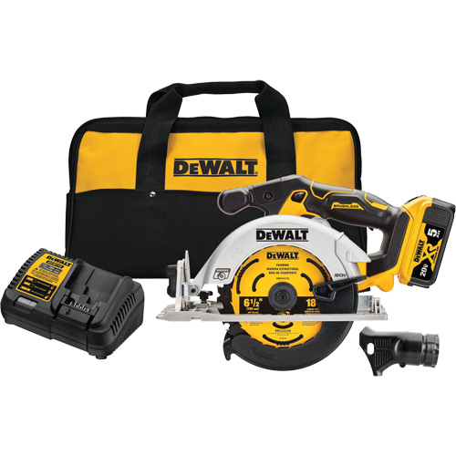 Max* Brushless Cordless Circular Saw Kit, 6-1/2", 20 V NRZ Safety Inc.