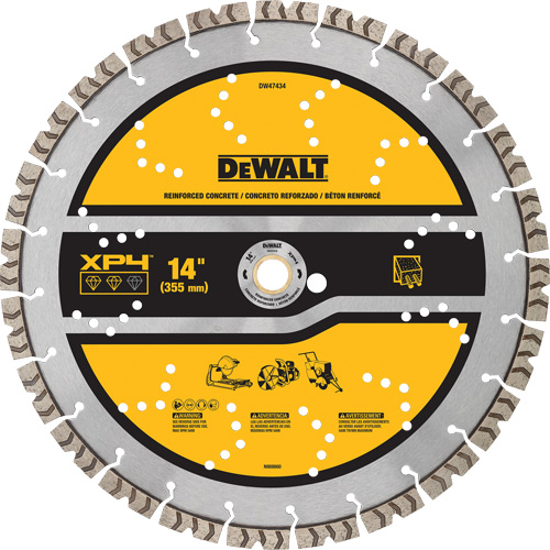 Disque segment&eacute; diamant&eacute; pour le b&eacute;ton arm&eacute; XP4 NRZ Safety Inc.