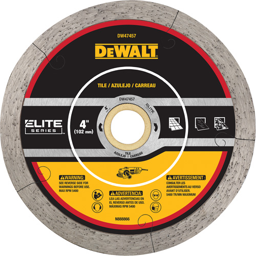 Lame diamant&eacute;e pour les carreaux XP7 NRZ Safety Inc.