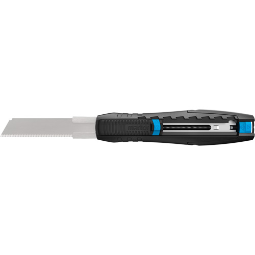 Couteau de s&eacute;curit&eacute; r&eacute;tractable Secubase 383 avec lame dentel&eacute;e, 73 mm NRZ Safety Inc.